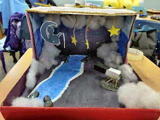 Diorama keindahan malam