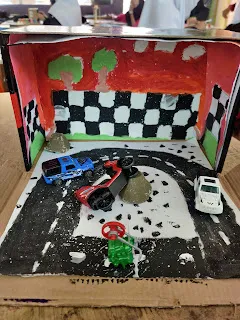 Diorama lebuh raya