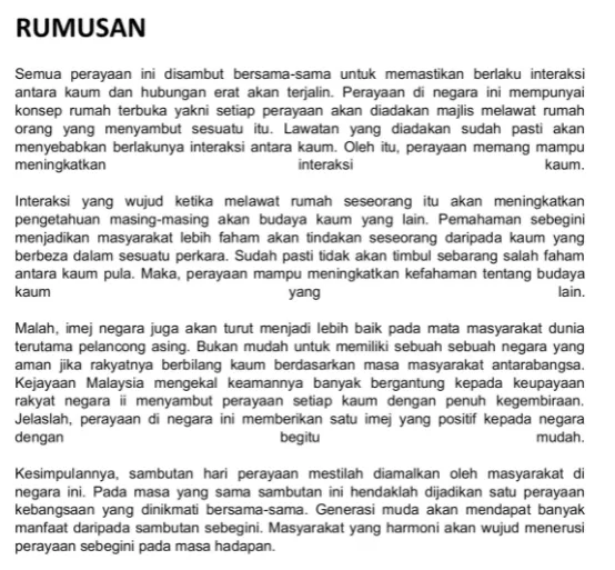 Panduan Menyiapkan Kerja Kursus Sejarah Tahun 6