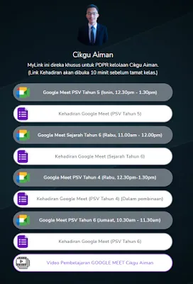 Tutorial Bina MyLink Untuk PdPR