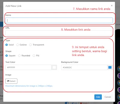 Tutorial Bina MyLink Untuk PdPR