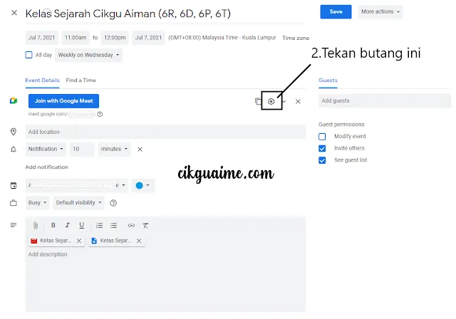 Quick Access Function