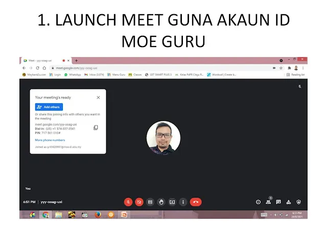 Cara Mudah Kumpul Kehadiran Murid Pelbagai Kelas Polls Google Meet