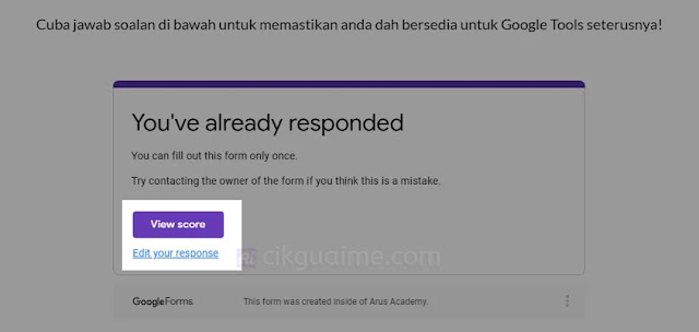 Boleh edit your response :)