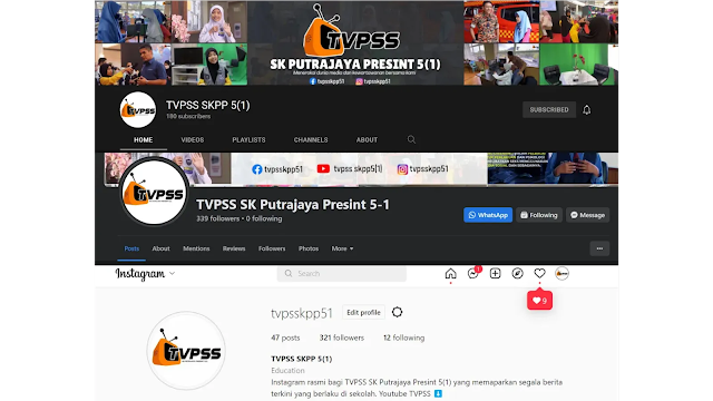 Media sosial khusus untuk TVPSS